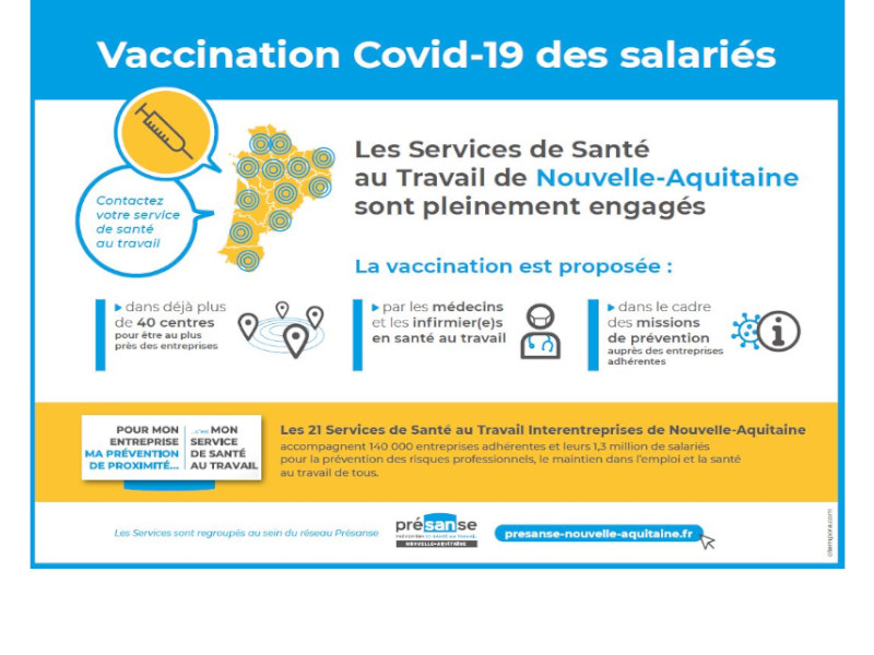 Présanse NA vaccination COVID19